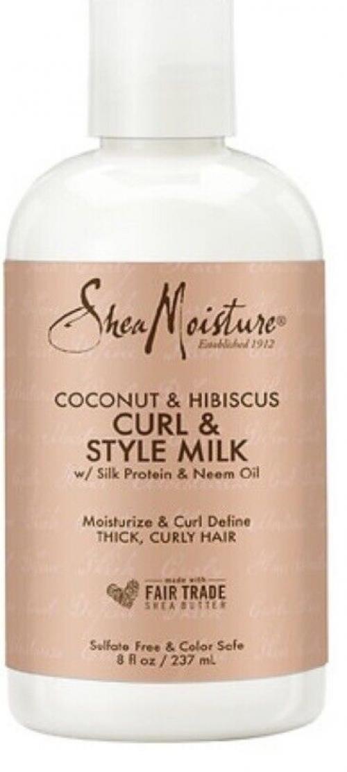 Lot Of 3 Shea Moisture Curl &amp; Style Milk, Leave In Conditioner &amp; Curl Smoothie