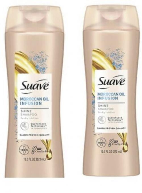 Suave Professionals Shine Shampoo Moroccan Infusion 12.6 oz (Pack of 2)