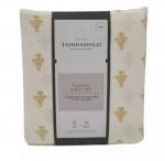 Threshold Twin Printed Fall Flannel 4-Piece Sheet Gold Flower New